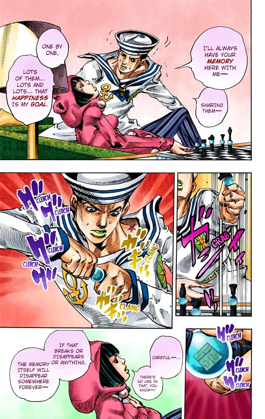 JoJo's Bizarre Adventure, Part 8: JoJolion Colored Manga β Chapter 8 β Page 23