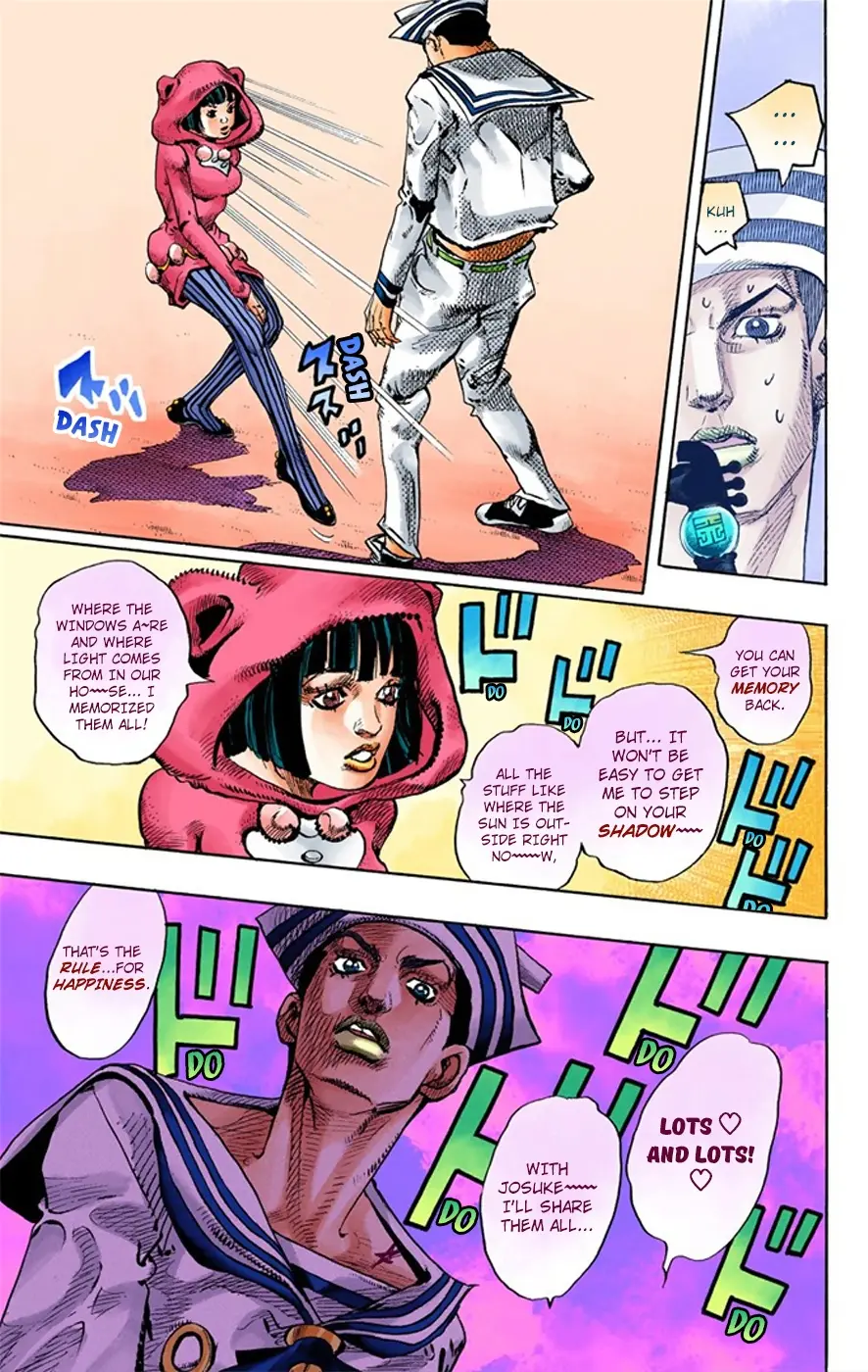 JoJo's Bizarre Adventure, Part 8: JoJolion Colored Manga β Chapter 8 β Page 27