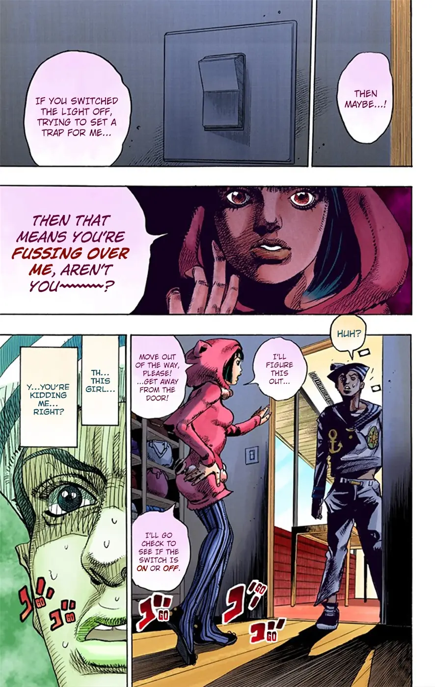 JoJo's Bizarre Adventure, Part 8: JoJolion Colored Manga β Chapter 8 β Page 43