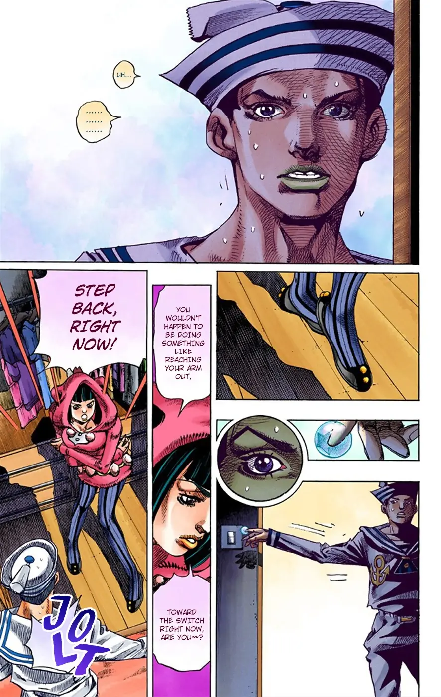 JoJo's Bizarre Adventure, Part 8: JoJolion Colored Manga β Chapter 9 β Page 4