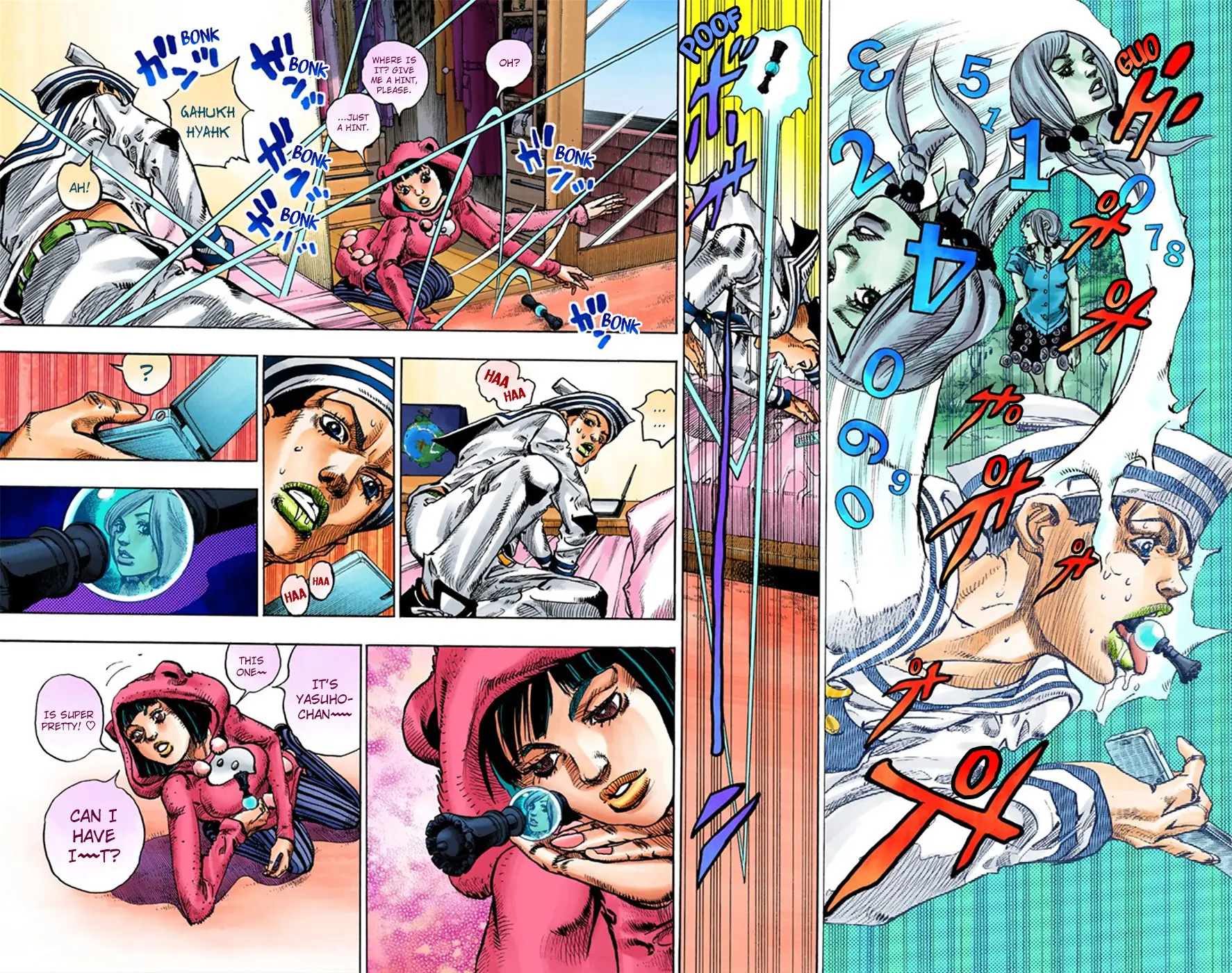 JoJo's Bizarre Adventure, Part 8: JoJolion Colored Manga β Chapter 9 β Page 9