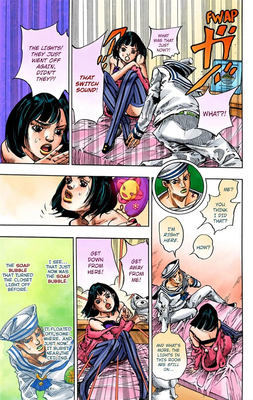 JoJo's Bizarre Adventure, Part 8: JoJolion Colored Manga β Chapter 9 β Page 28