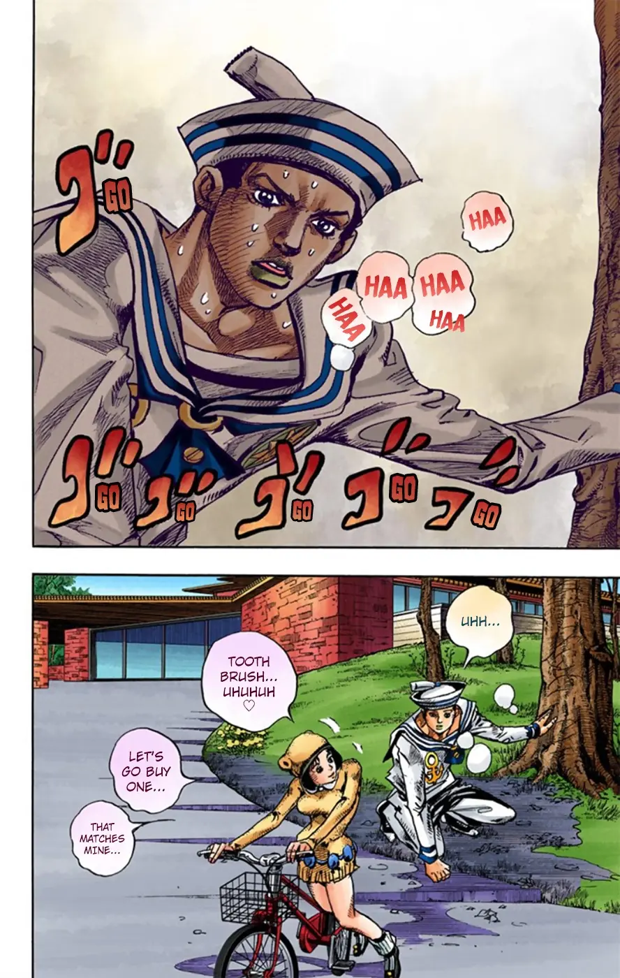 JoJo's Bizarre Adventure, Part 8: JoJolion Colored Manga β Chapter 10 β Page 27