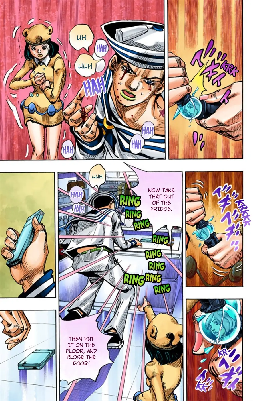 JoJo's Bizarre Adventure, Part 8: JoJolion Colored Manga β Chapter 10 β Page 37