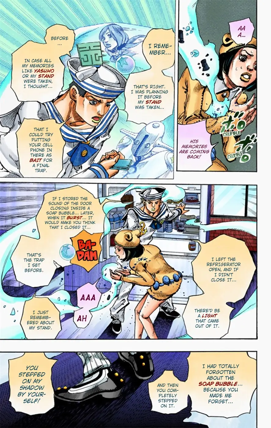 JoJo's Bizarre Adventure, Part 8: JoJolion Colored Manga β Chapter 10 β Page 42