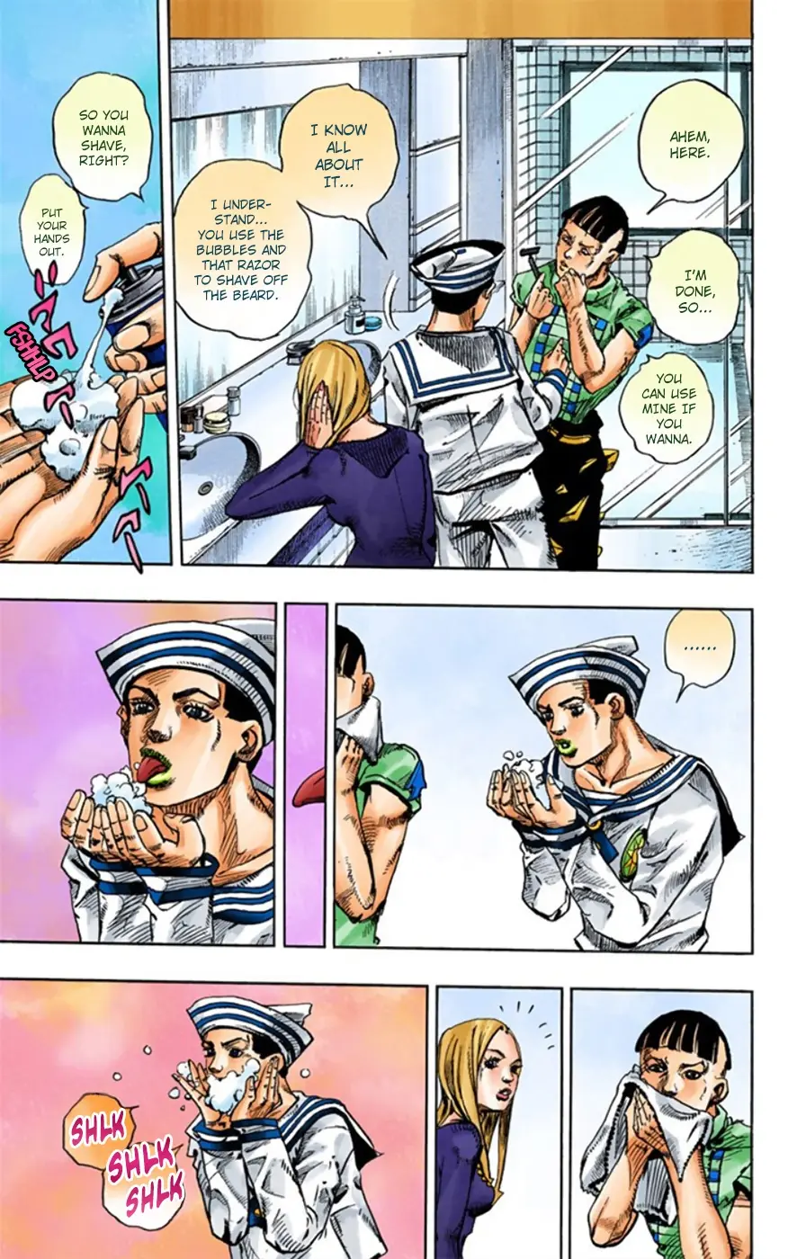 JoJo's Bizarre Adventure, Part 8: JoJolion Colored Manga β Chapter 11 β Page 10