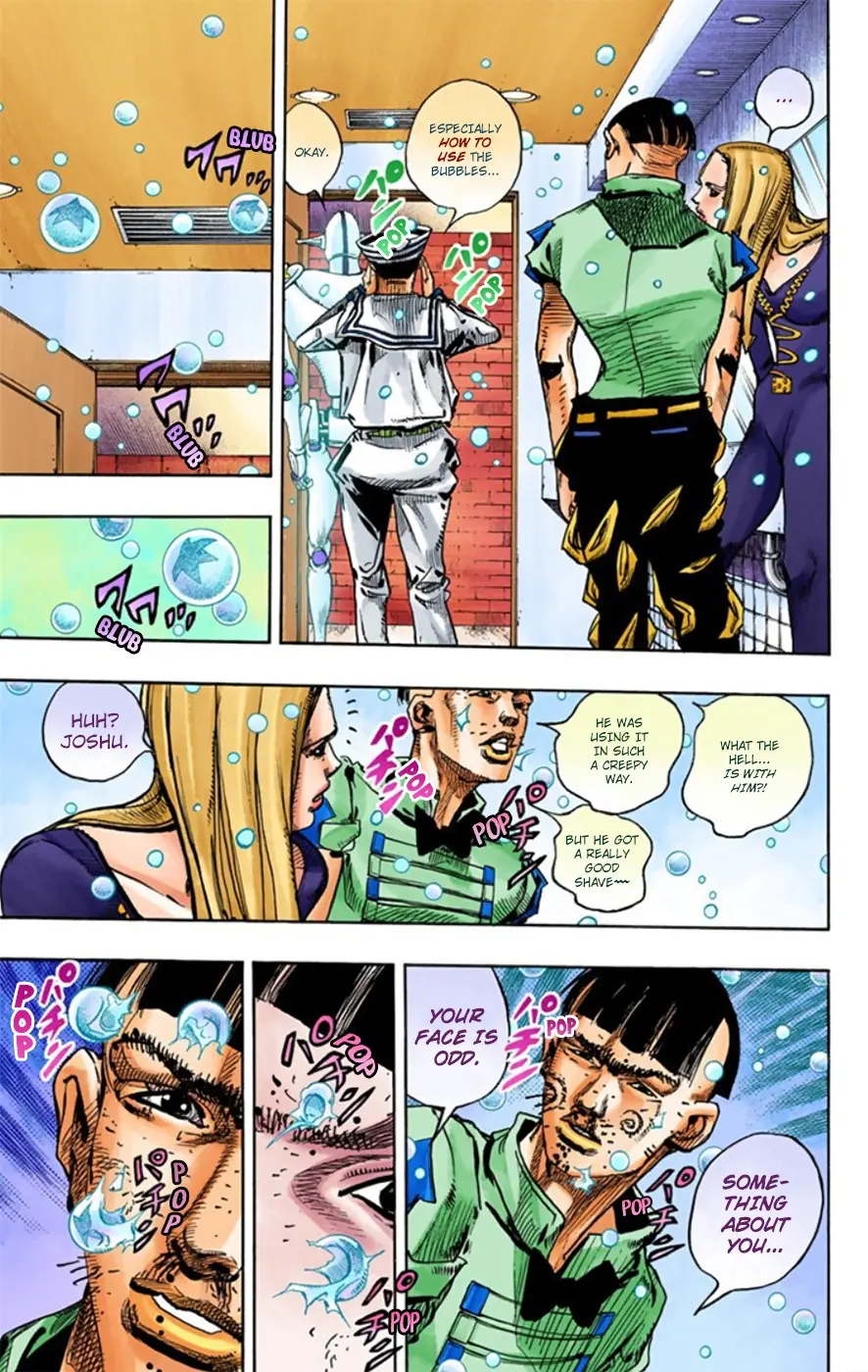 JoJo's Bizarre Adventure, Part 8: JoJolion Colored Manga β Chapter 11 β Page 14