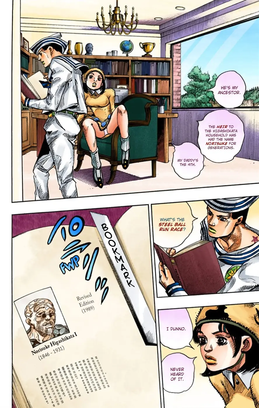 JoJo's Bizarre Adventure, Part 8: JoJolion Colored Manga β Chapter 11 β Page 18