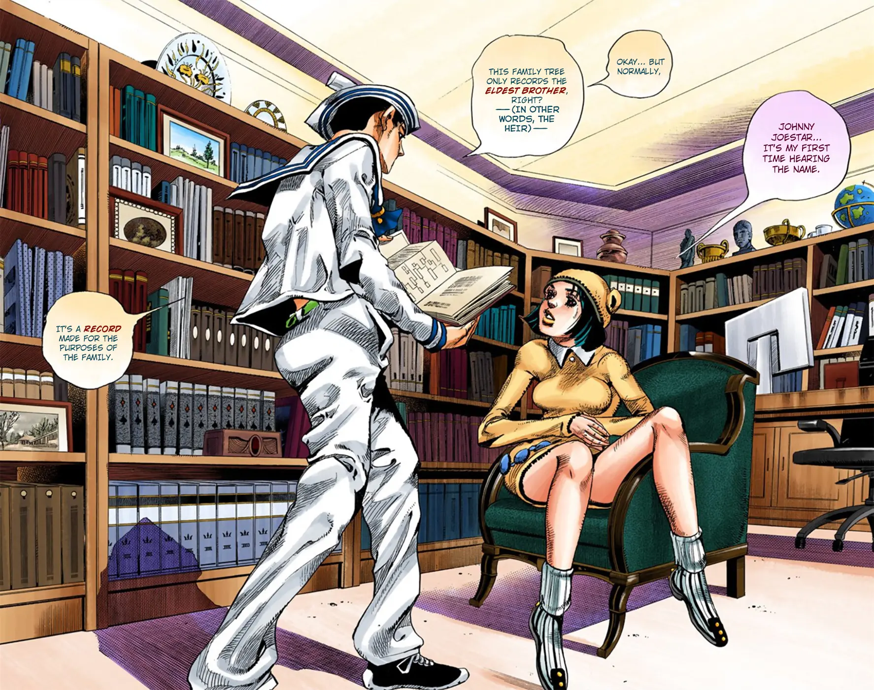 JoJo's Bizarre Adventure, Part 8: JoJolion Colored Manga β Chapter 11 β Page 23