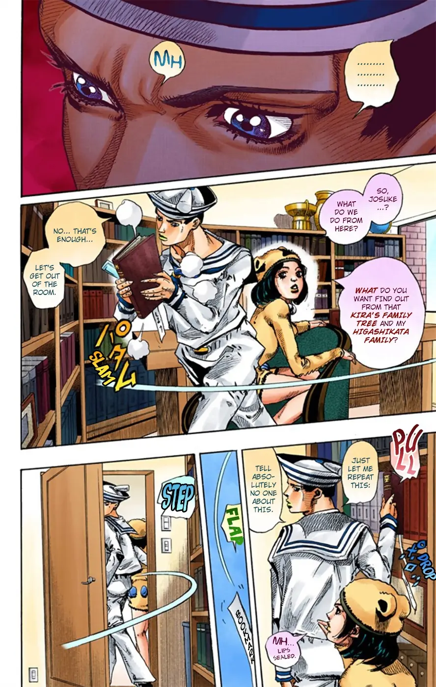 JoJo's Bizarre Adventure, Part 8: JoJolion Colored Manga β Chapter 11 β Page 28