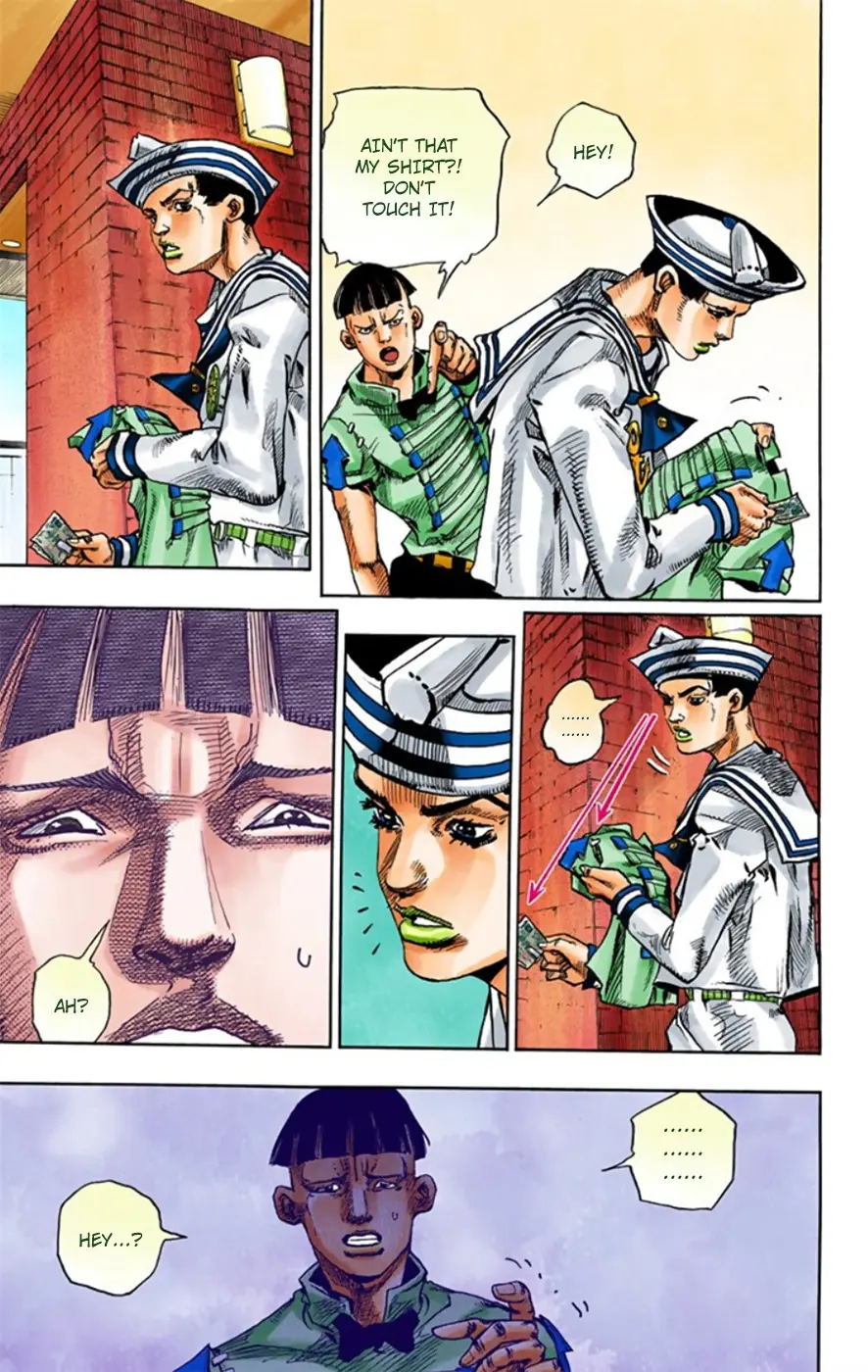 JoJo's Bizarre Adventure, Part 8: JoJolion Colored Manga — Chapter 12 — Page 6