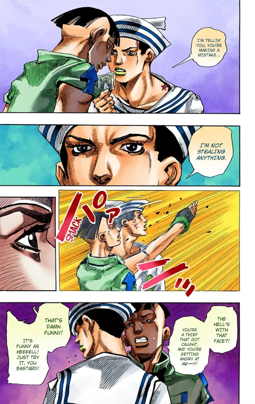 JoJo's Bizarre Adventure, Part 8: JoJolion Colored Manga — Chapter 12 — Page 10