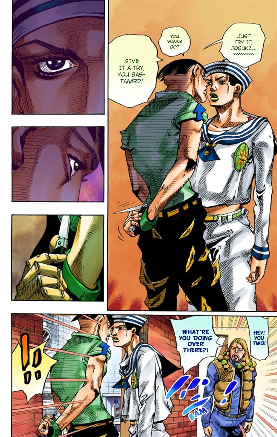 JoJo's Bizarre Adventure, Part 8: JoJolion Colored Manga — Chapter 12 — Page 11