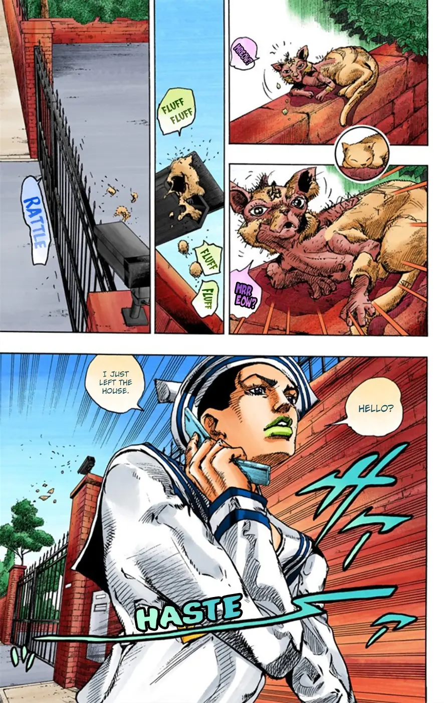 JoJo's Bizarre Adventure, Part 8: JoJolion Colored Manga — Chapter 12 — Page 18