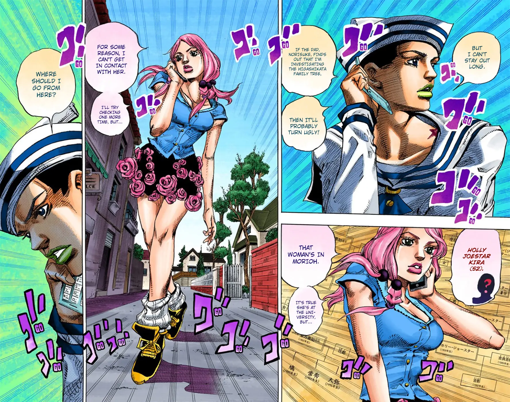 JoJo's Bizarre Adventure, Part 8: JoJolion Colored Manga — Chapter 12 — Page 19