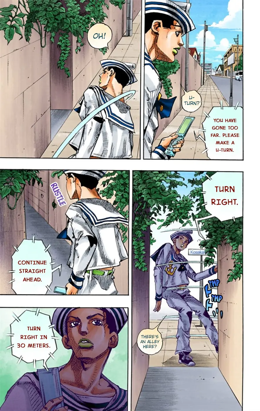 JoJo's Bizarre Adventure, Part 8: JoJolion Colored Manga — Chapter 12 — Page 26