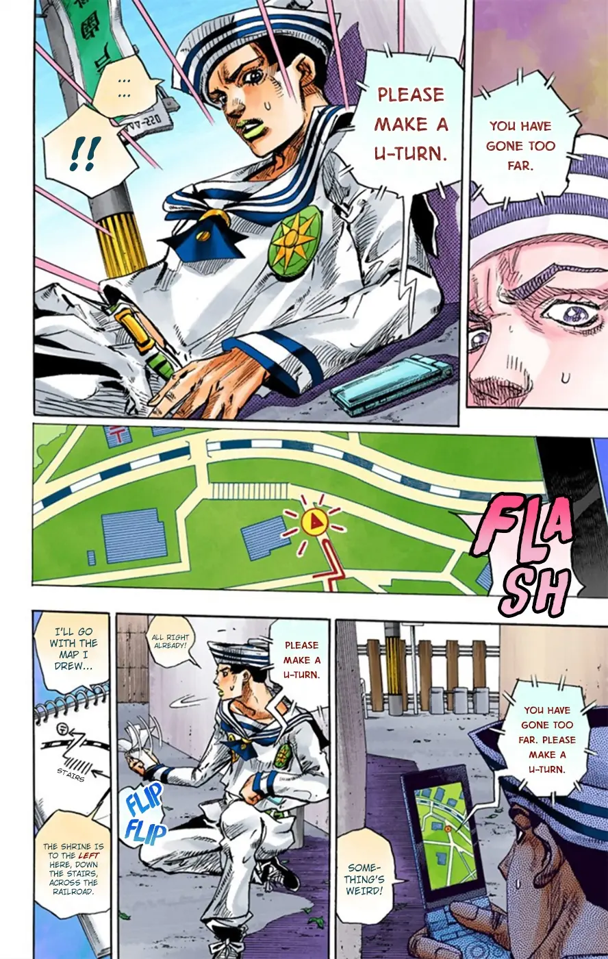 JoJo's Bizarre Adventure, Part 8: JoJolion Colored Manga — Chapter 12 — Page 37