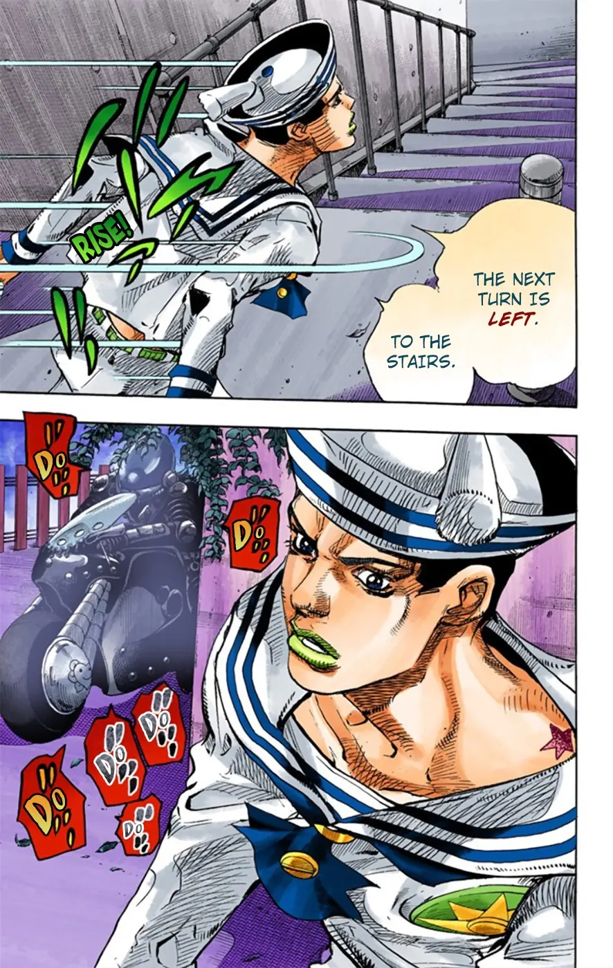 JoJo's Bizarre Adventure, Part 8: JoJolion Colored Manga — Chapter 12 — Page 38