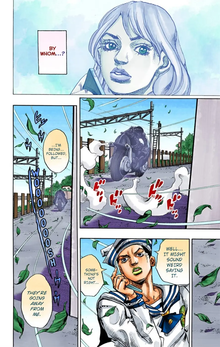 JoJo's Bizarre Adventure, Part 8: JoJolion Colored Manga — Chapter 12 — Page 40