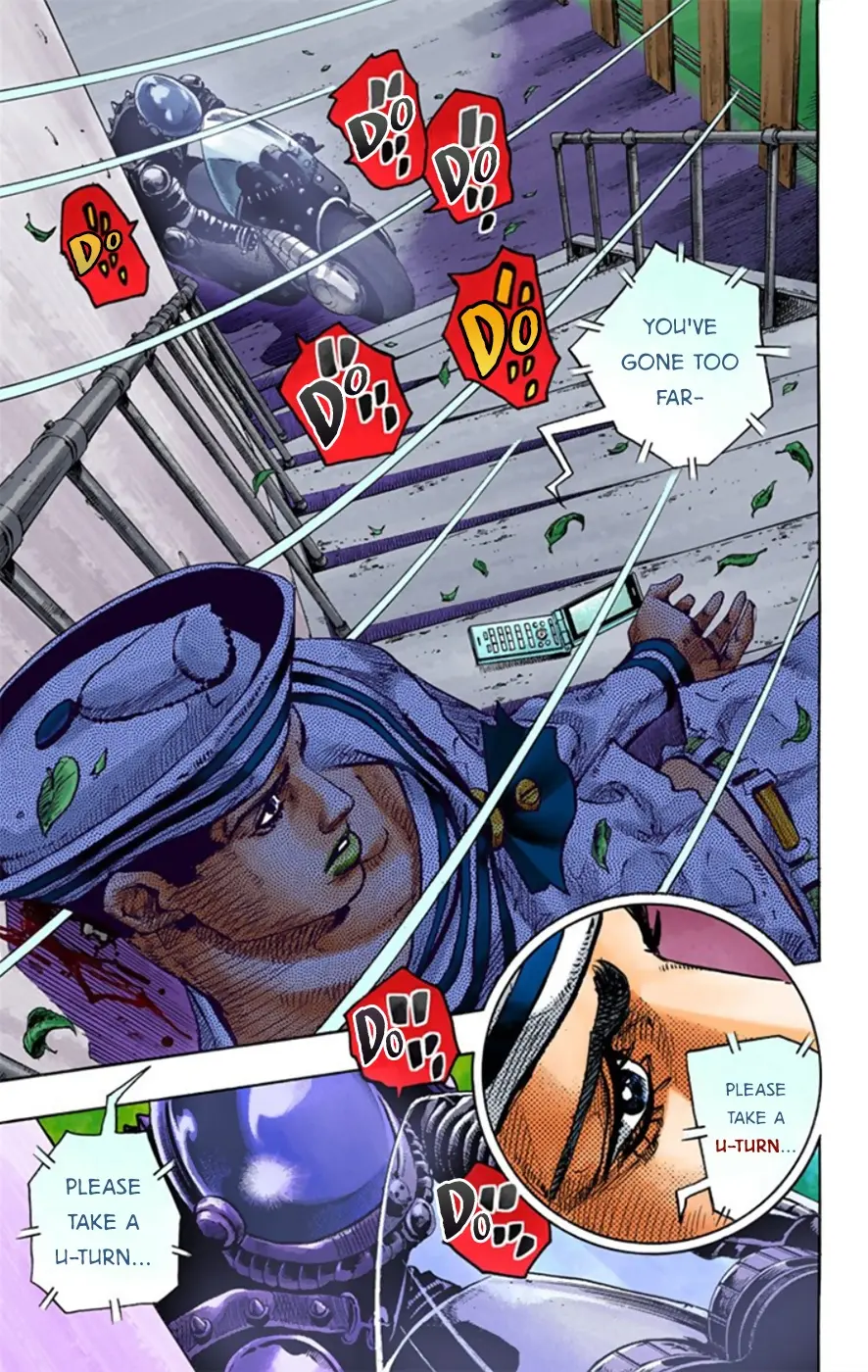 JoJo's Bizarre Adventure, Part 8: JoJolion Colored Manga — Chapter 12 — Page 45
