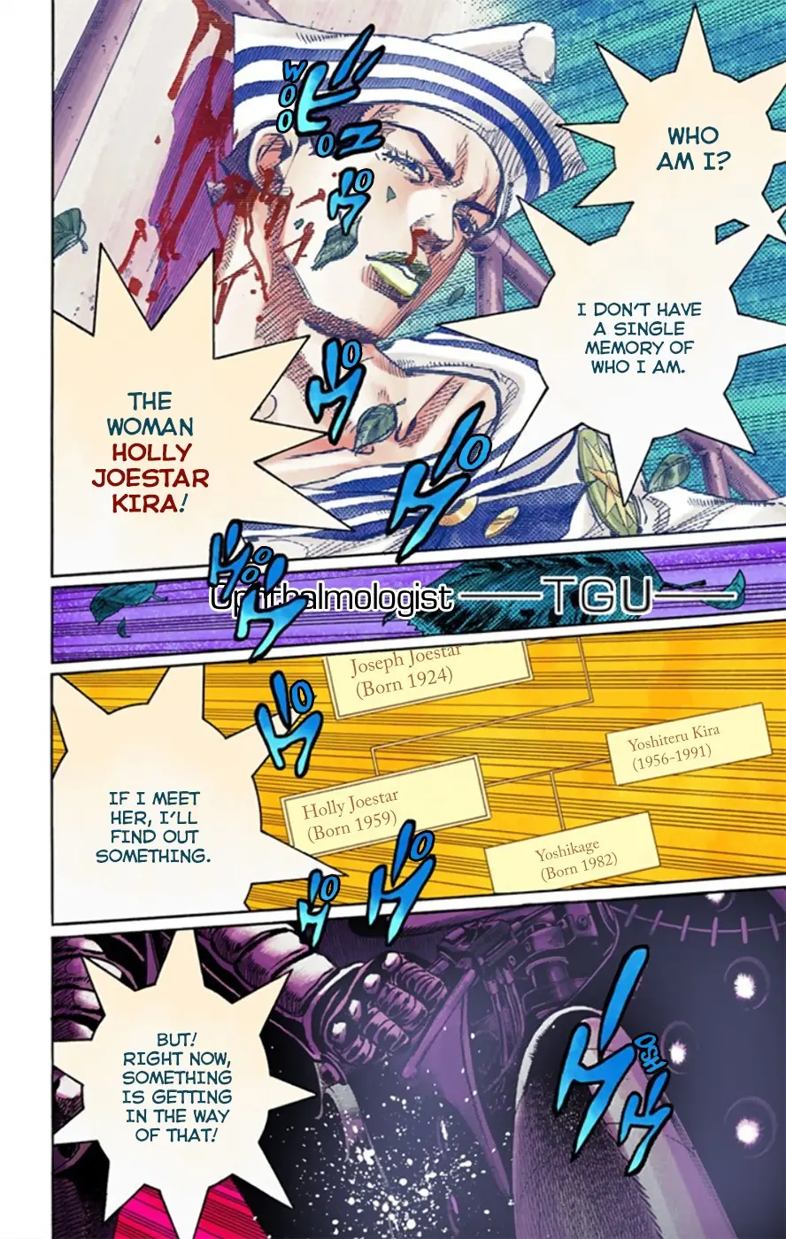 JoJo's Bizarre Adventure, Part 8: JoJolion Colored Manga β Chapter 13 β Page 3