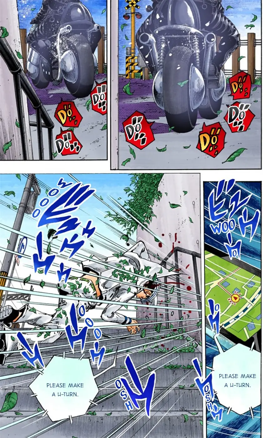 JoJo's Bizarre Adventure, Part 8: JoJolion Colored Manga β Chapter 13 β Page 7