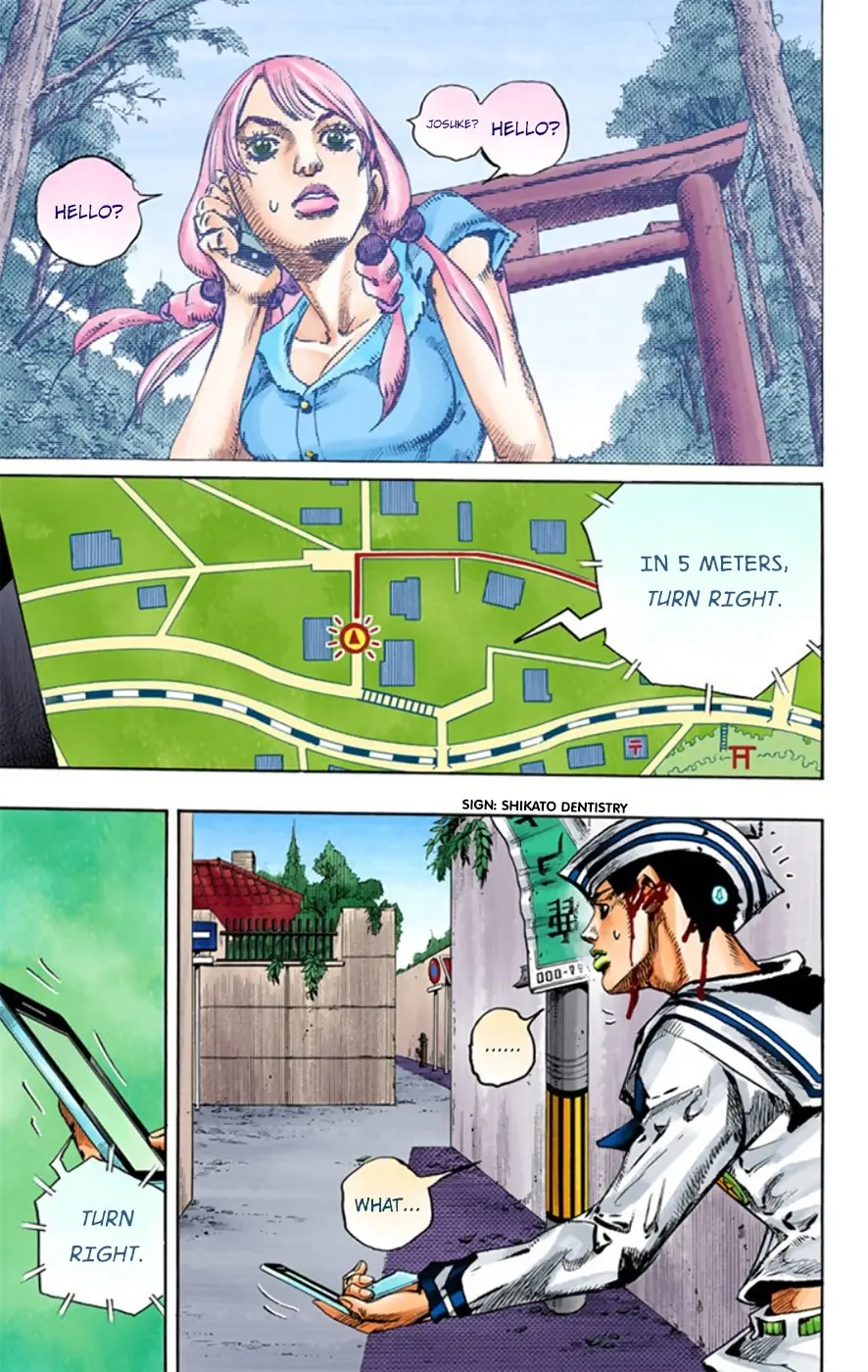 JoJo's Bizarre Adventure, Part 8: JoJolion Colored Manga β Chapter 13 β Page 11