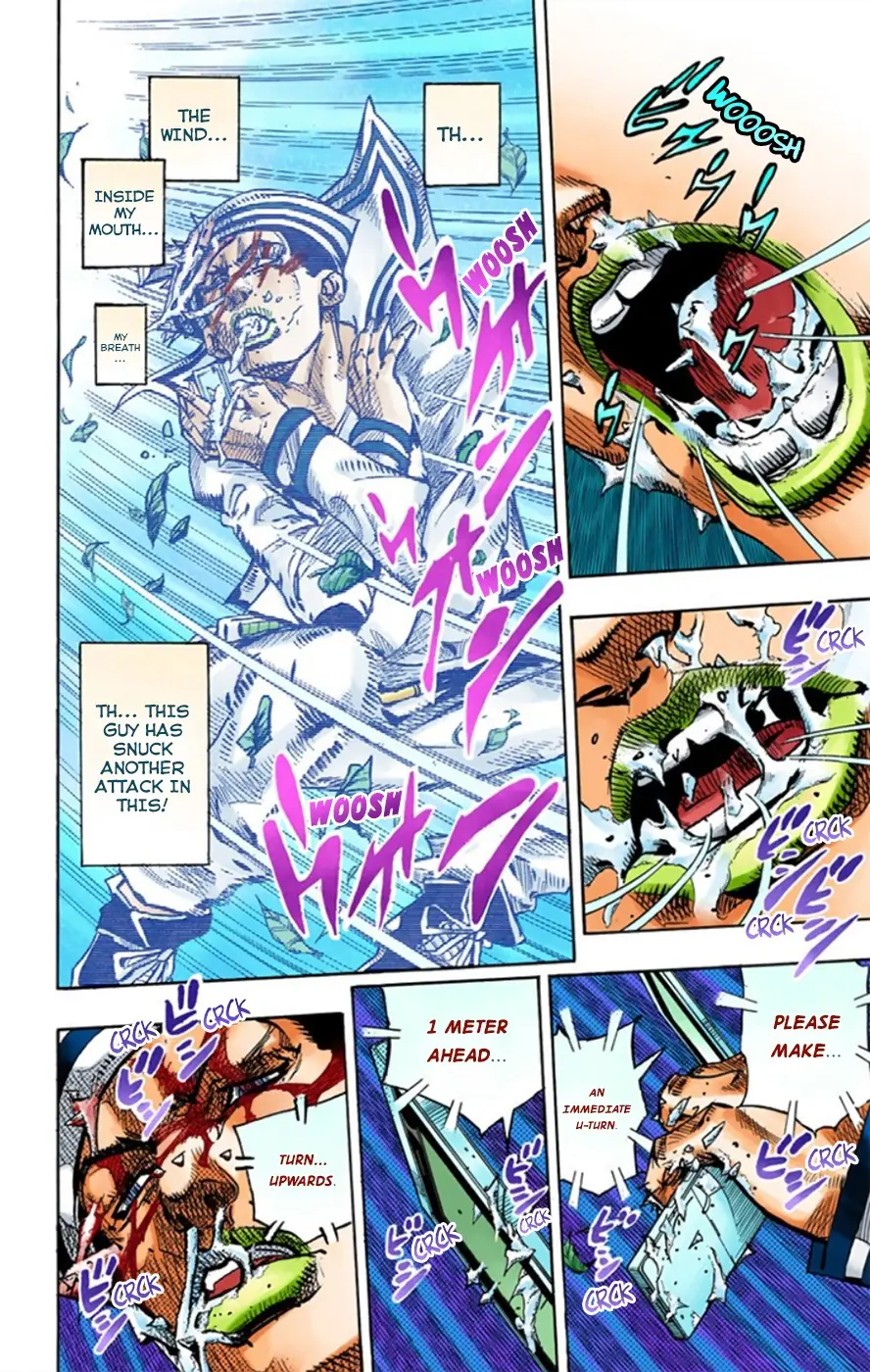 JoJo's Bizarre Adventure, Part 8: JoJolion Colored Manga β Chapter 13 β Page 21