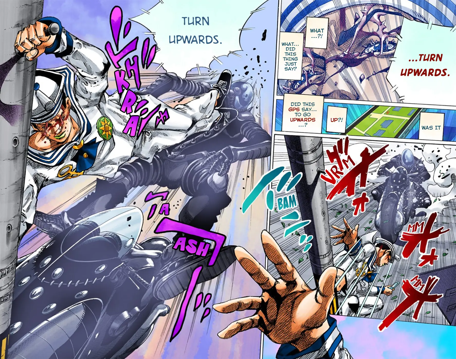 JoJo's Bizarre Adventure, Part 8: JoJolion Colored Manga β Chapter 13 β Page 23