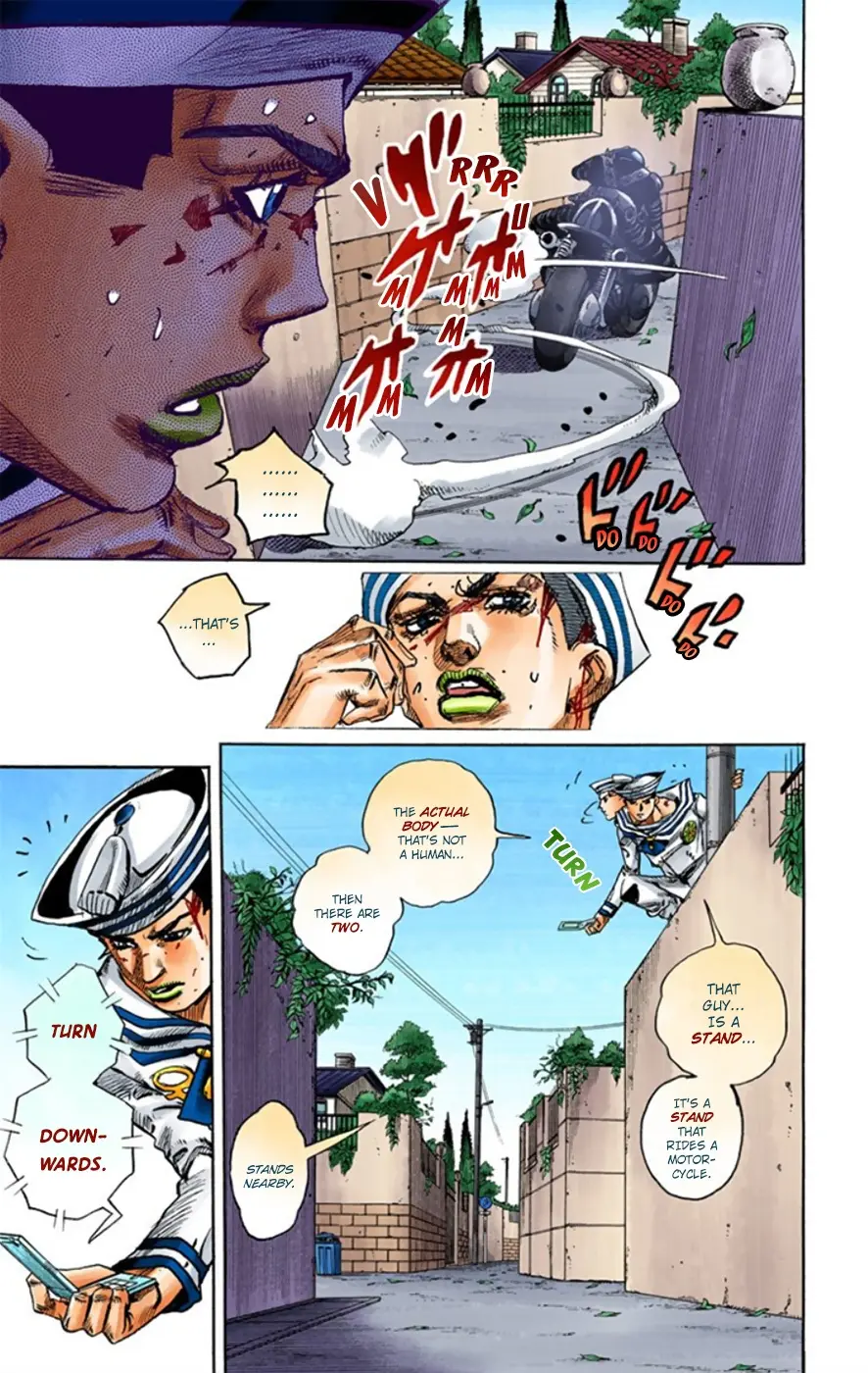 JoJo's Bizarre Adventure, Part 8: JoJolion Colored Manga β Chapter 13 β Page 26