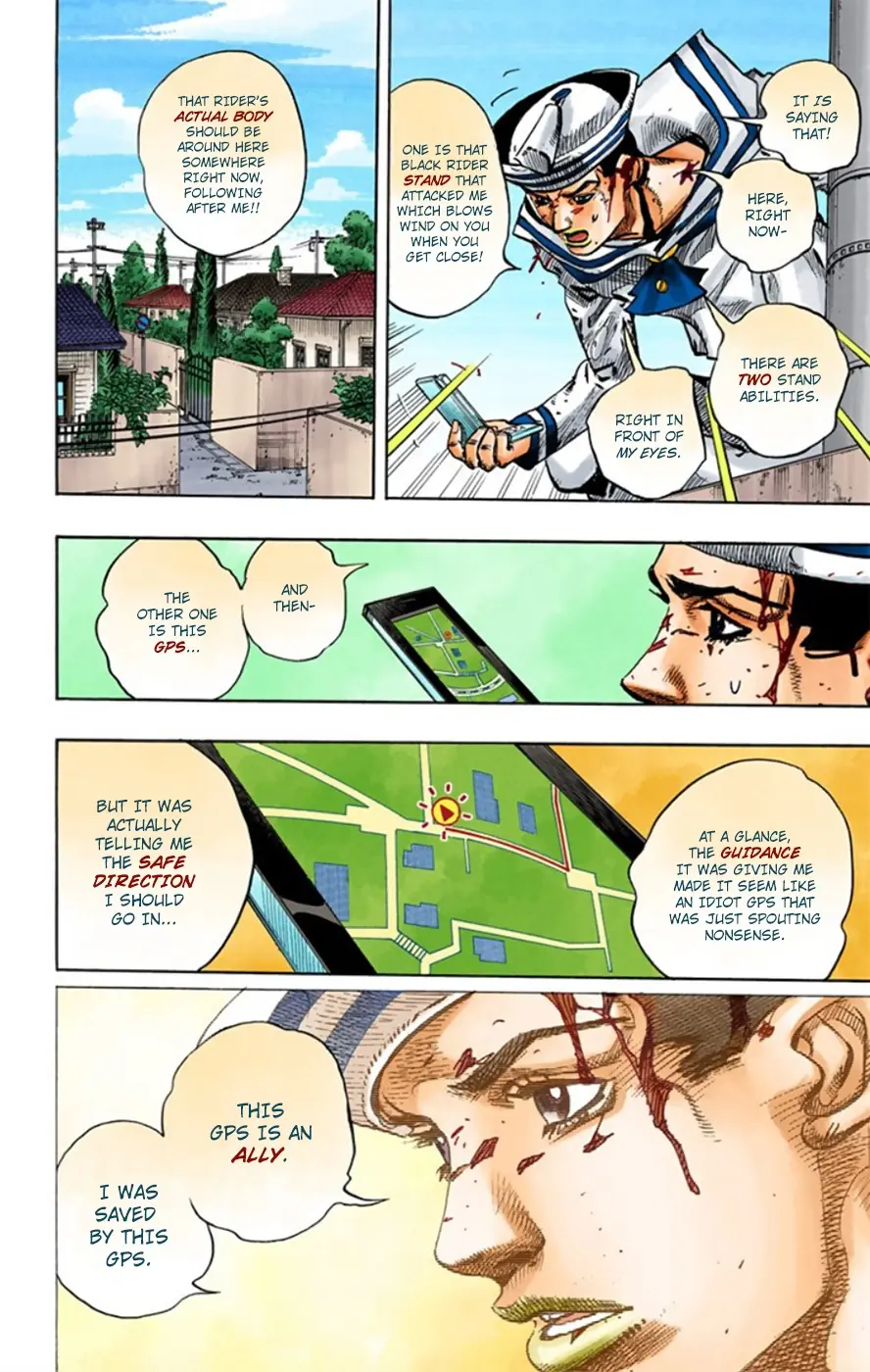 JoJo's Bizarre Adventure, Part 8: JoJolion Colored Manga β Chapter 13 β Page 27