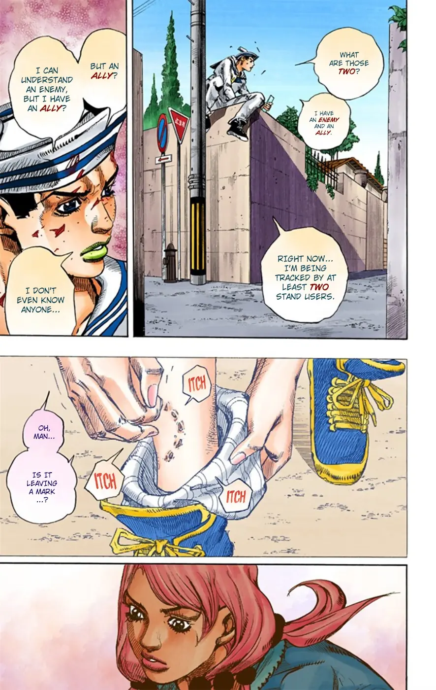 JoJo's Bizarre Adventure, Part 8: JoJolion Colored Manga β Chapter 13 β Page 28