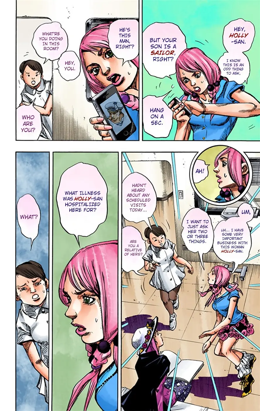 JoJo's Bizarre Adventure, Part 8: JoJolion Colored Manga β Chapter 14 β Page 14