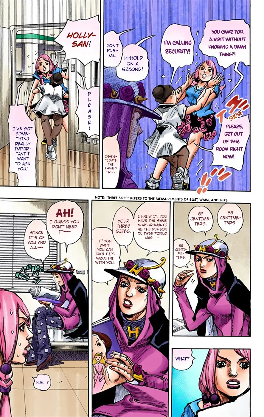JoJo's Bizarre Adventure, Part 8: JoJolion Colored Manga β Chapter 14 β Page 15