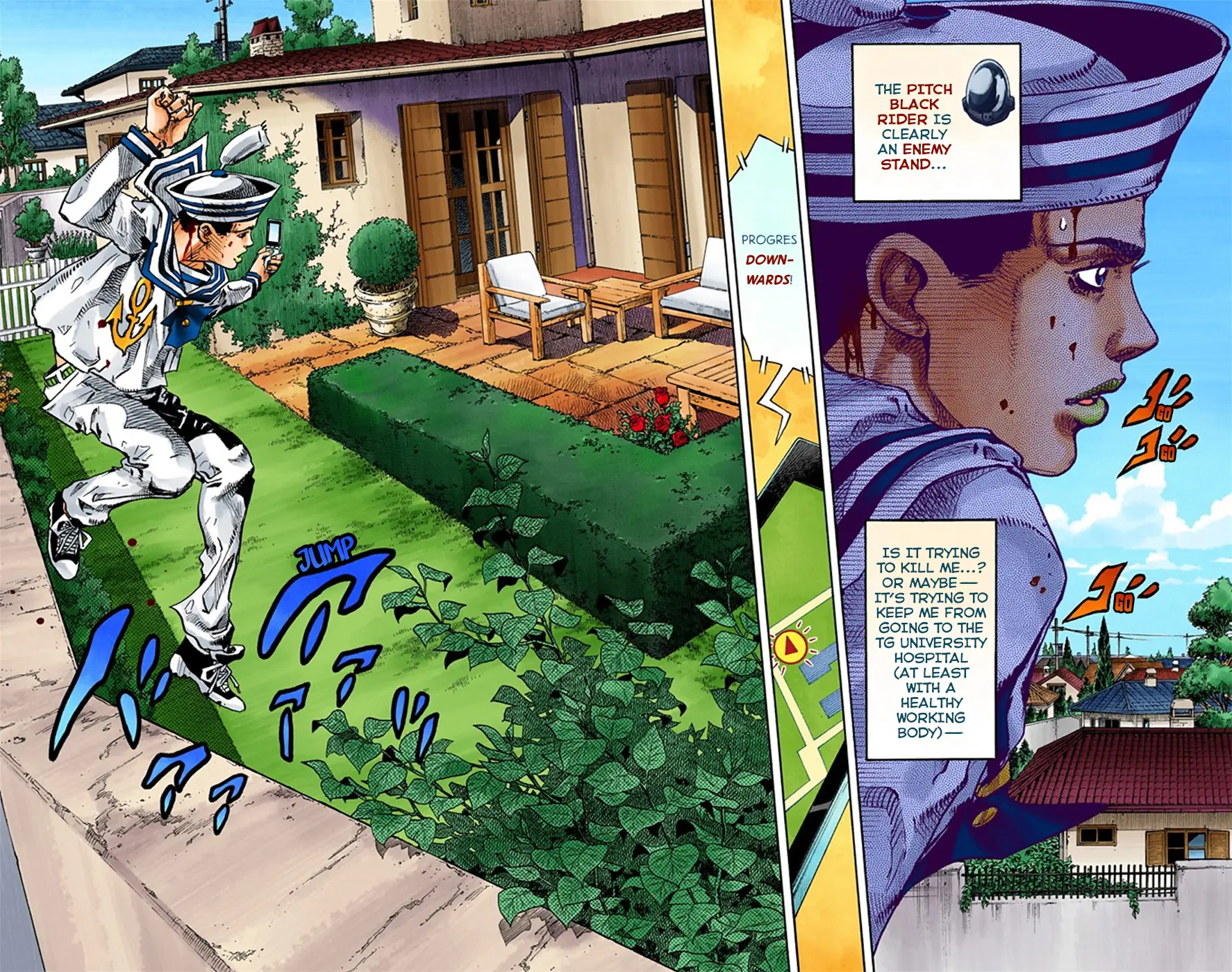 JoJo's Bizarre Adventure, Part 8: JoJolion Colored Manga β Chapter 14 β Page 20