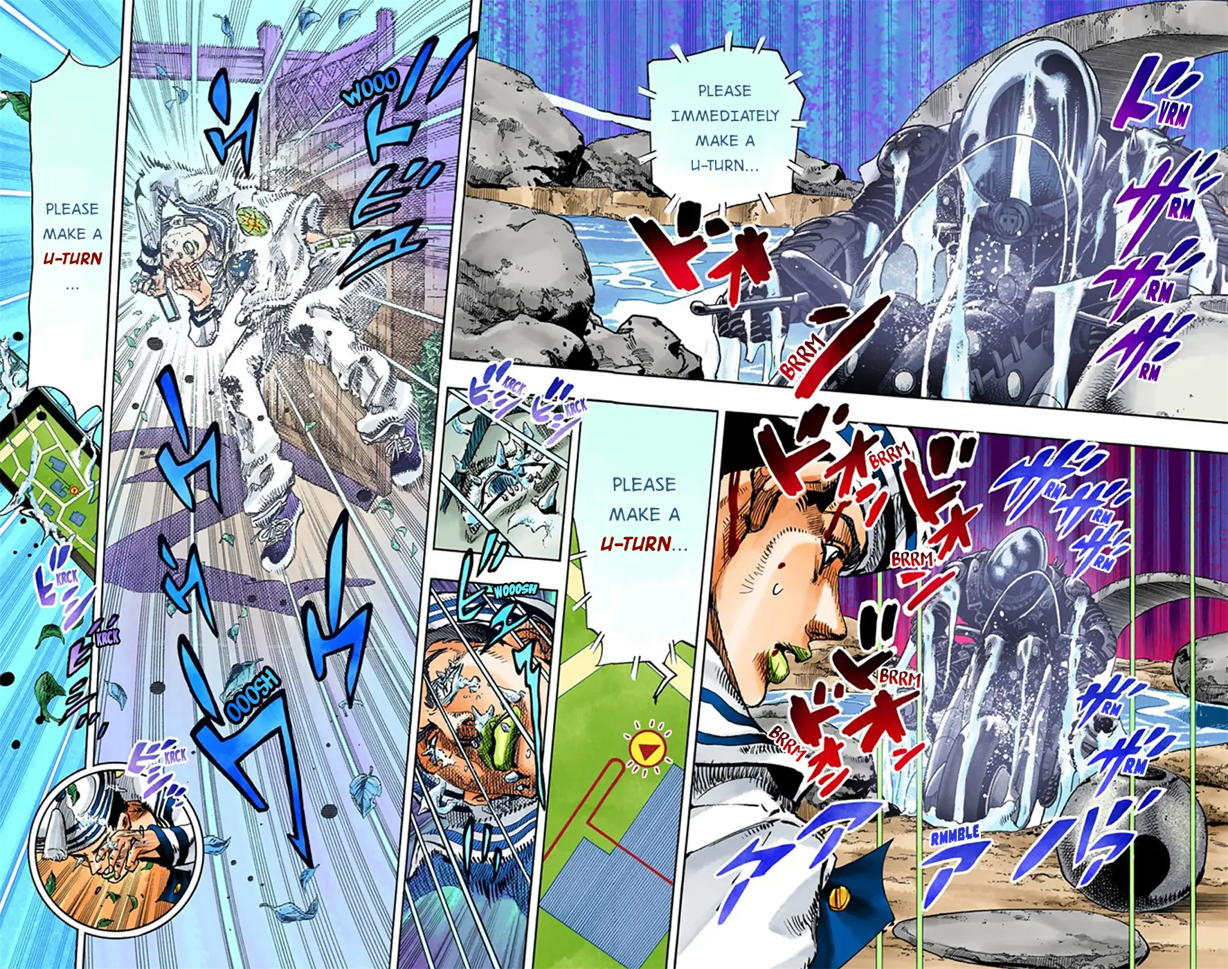 JoJo's Bizarre Adventure, Part 8: JoJolion Colored Manga β Chapter 14 β Page 25