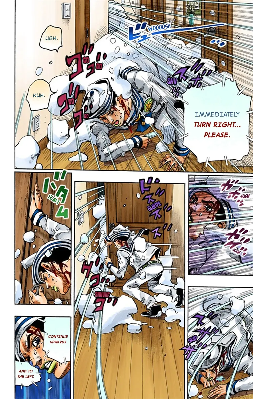 JoJo's Bizarre Adventure, Part 8: JoJolion Colored Manga β Chapter 14 β Page 28