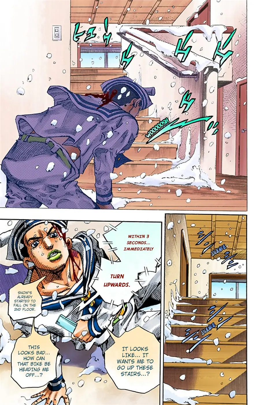 JoJo's Bizarre Adventure, Part 8: JoJolion Colored Manga β Chapter 14 β Page 29