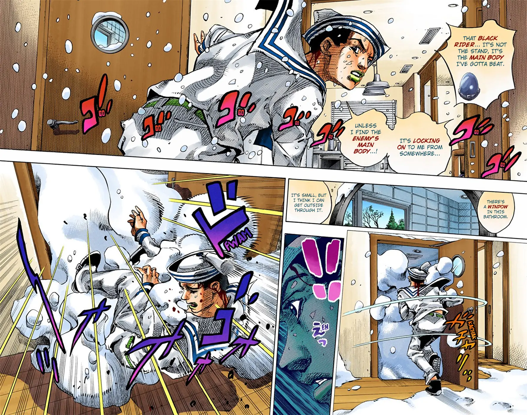 JoJo's Bizarre Adventure, Part 8: JoJolion Colored Manga β Chapter 14 β Page 32