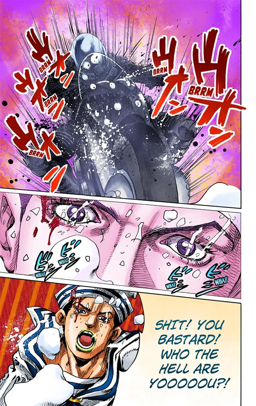 JoJo's Bizarre Adventure, Part 8: JoJolion Colored Manga β Chapter 14 β Page 34