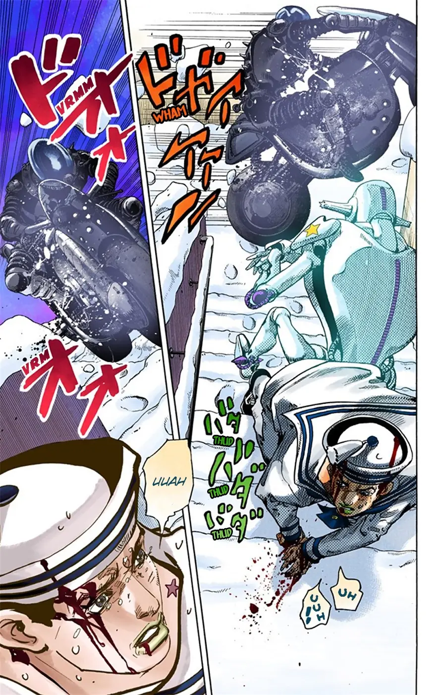 JoJo's Bizarre Adventure, Part 8: JoJolion Colored Manga β Chapter 14 β Page 37