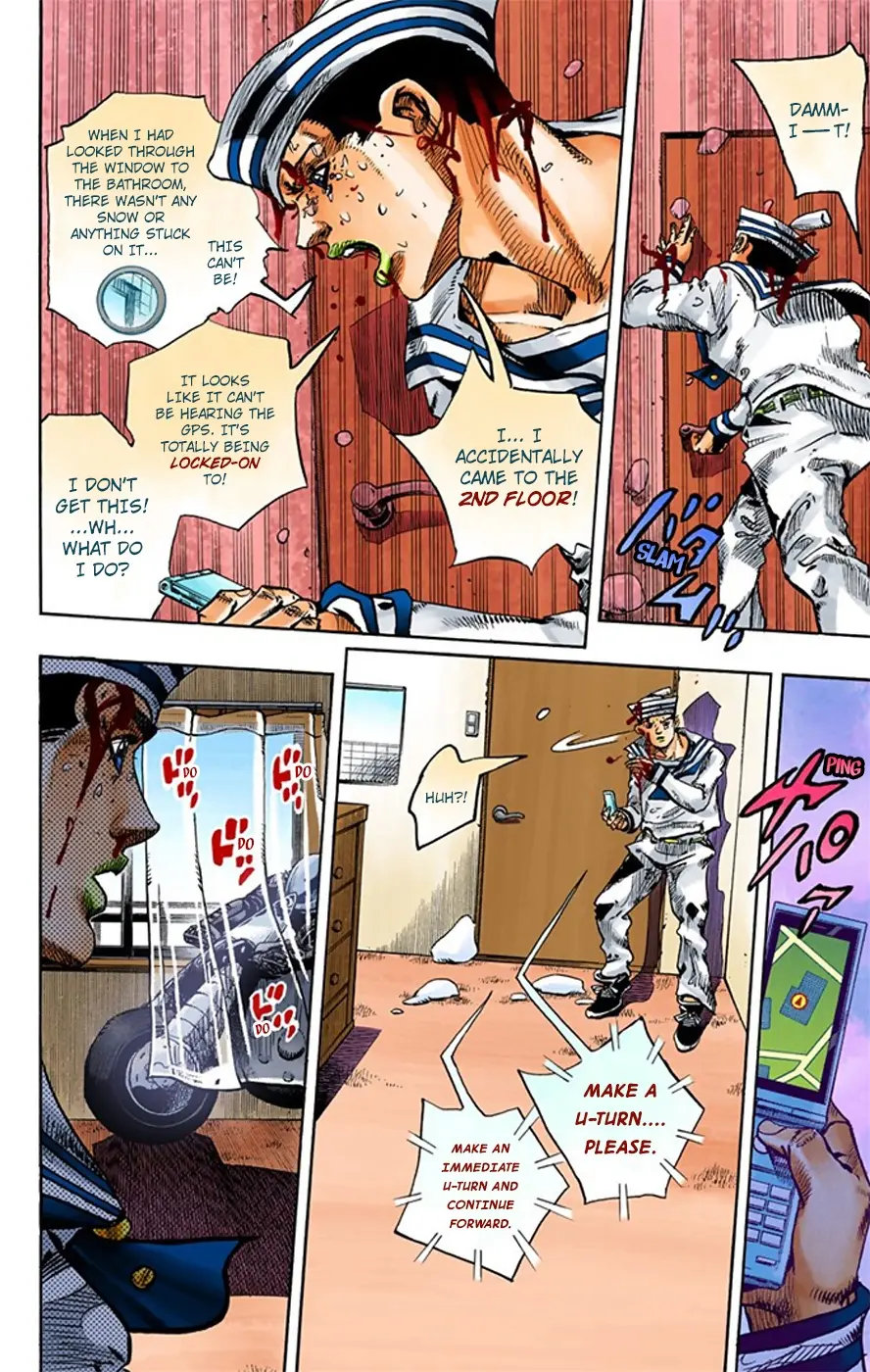 JoJo's Bizarre Adventure, Part 8: JoJolion Colored Manga β Chapter 14 β Page 38
