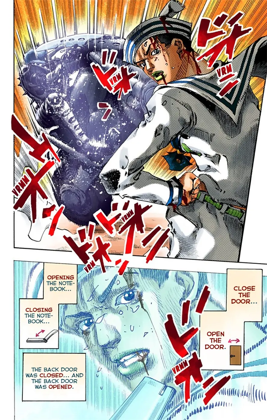 JoJo's Bizarre Adventure, Part 8: JoJolion Colored Manga β Chapter 14 β Page 42