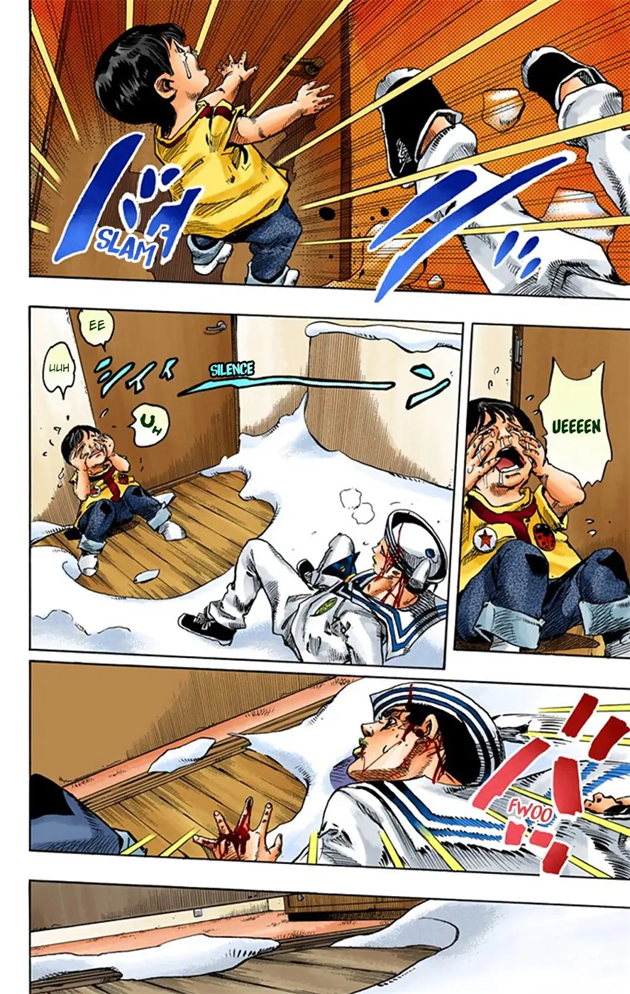 JoJo's Bizarre Adventure, Part 8: JoJolion Colored Manga β Chapter 14 β Page 44