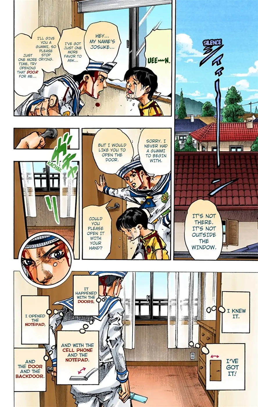 JoJo's Bizarre Adventure, Part 8: JoJolion Colored Manga β Chapter 14 β Page 46
