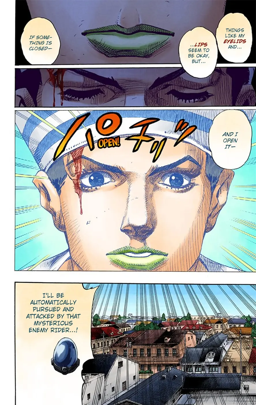 JoJo's Bizarre Adventure, Part 8: JoJolion Colored Manga — Chapter 15 — Page 3
