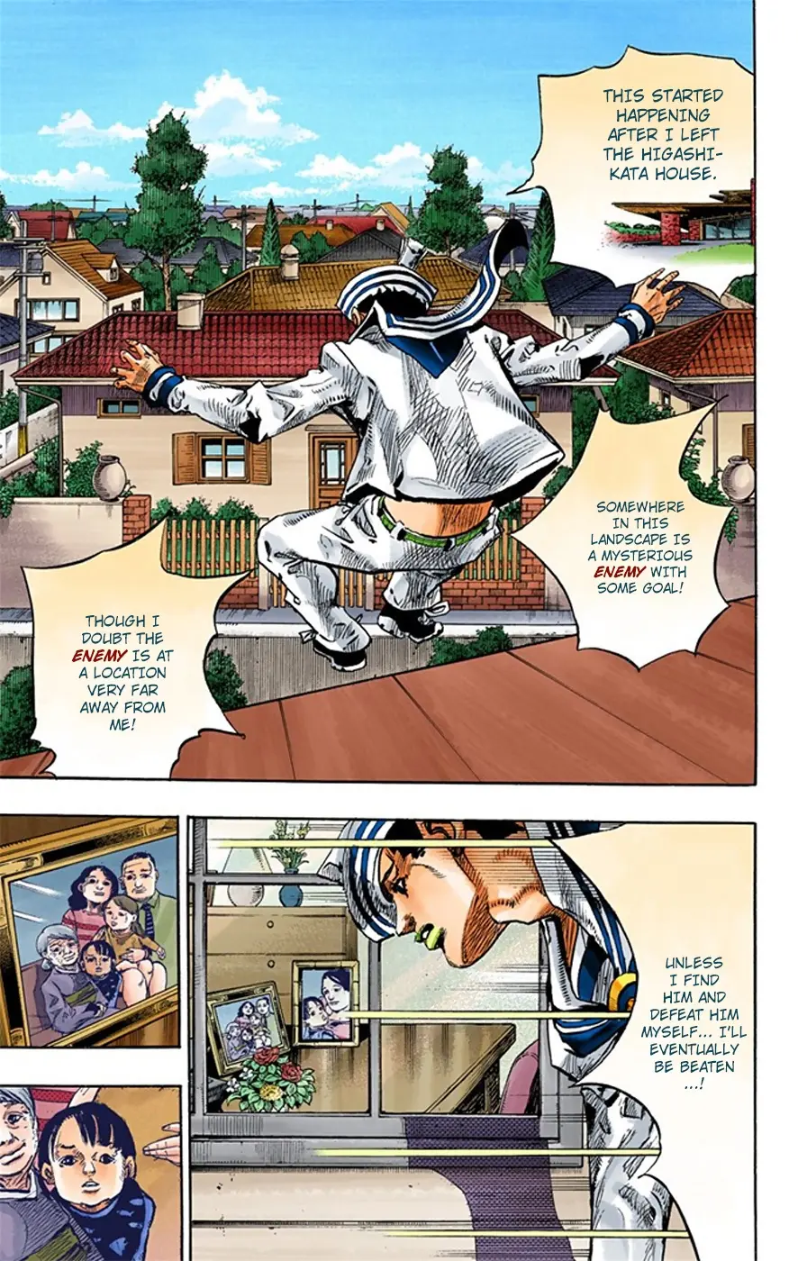 JoJo's Bizarre Adventure, Part 8: JoJolion Colored Manga — Chapter 15 — Page 4