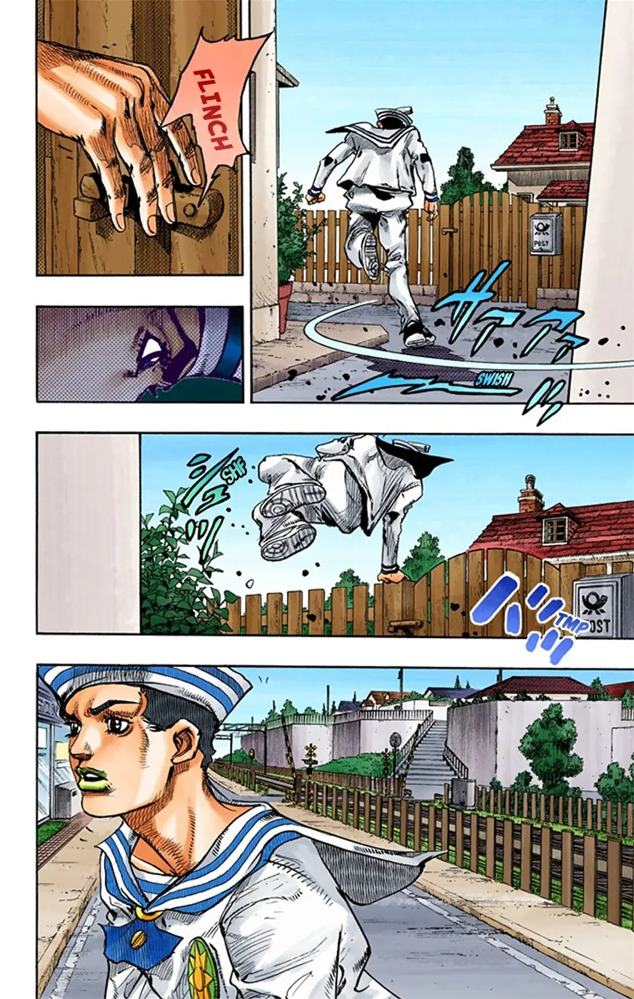 JoJo's Bizarre Adventure, Part 8: JoJolion Colored Manga — Chapter 15 — Page 7