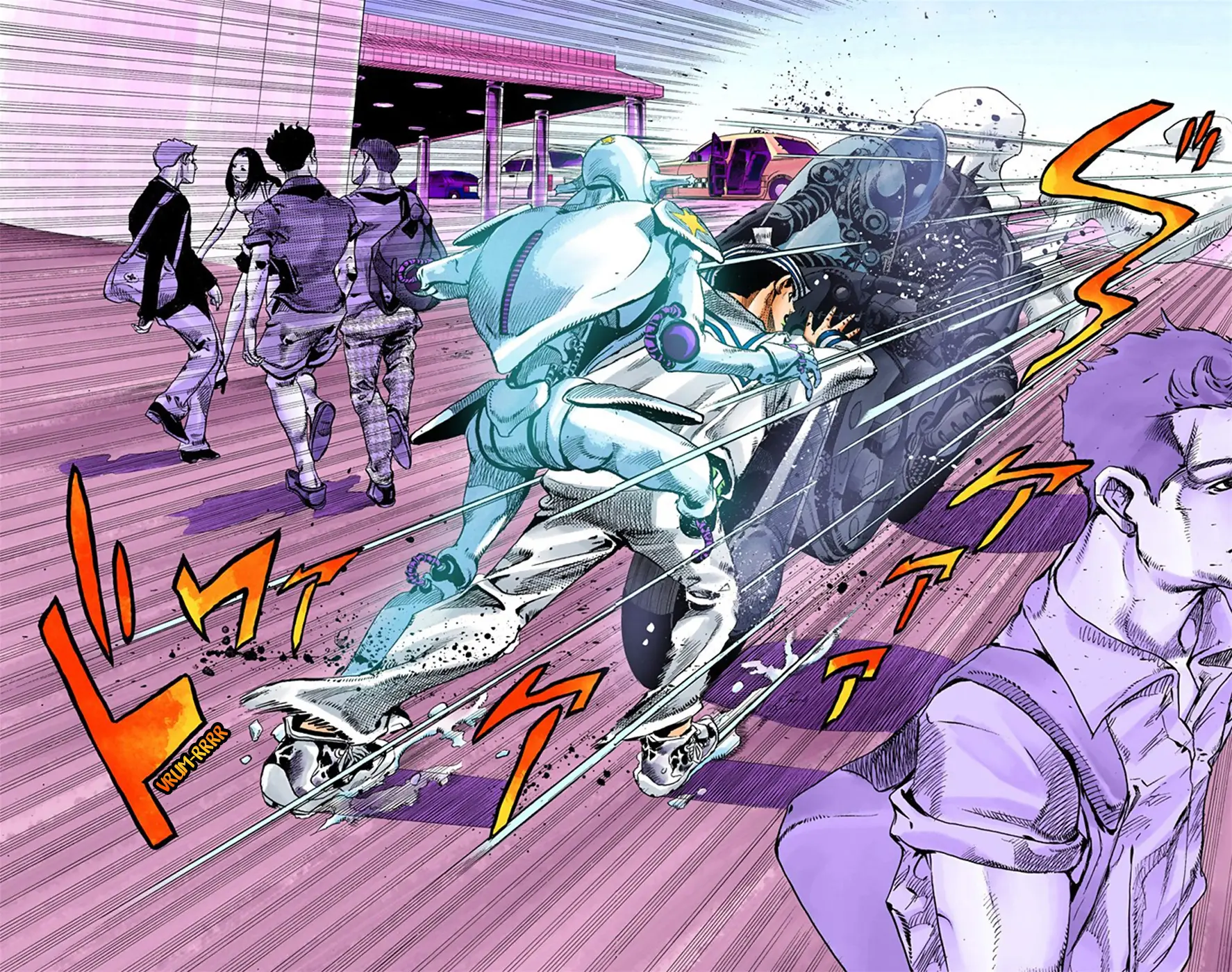 JoJo's Bizarre Adventure, Part 8: JoJolion Colored Manga — Chapter 15 — Page 14