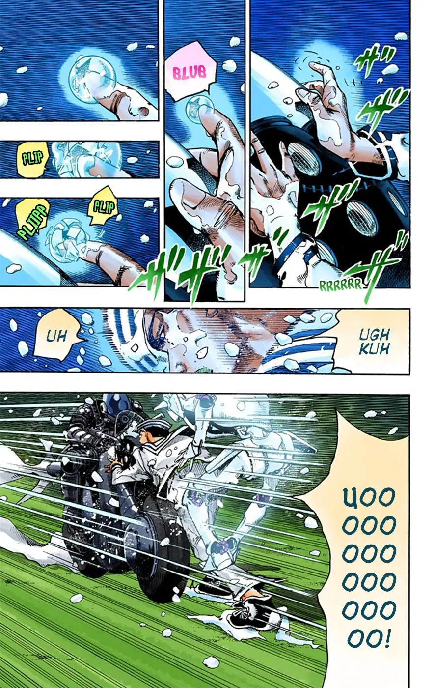 JoJo's Bizarre Adventure, Part 8: JoJolion Colored Manga — Chapter 15 — Page 16